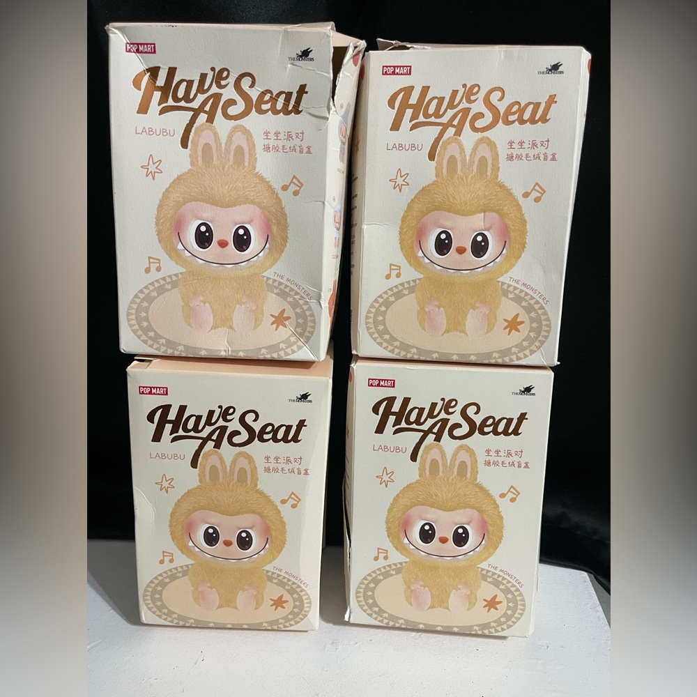 Pop Mart Labubu 'Have A Seat' Collectible keychain Figures